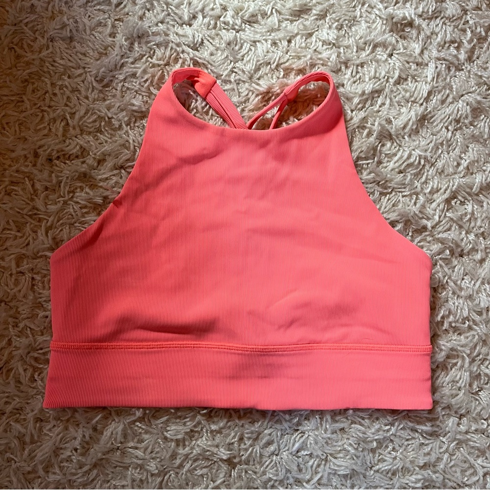 Lululemon high neck energy bra
